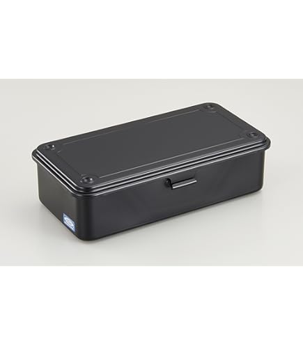 Amazon.co.jp: HOMSFOU 1pc シート ボックス ブリキの道具箱 金属製の